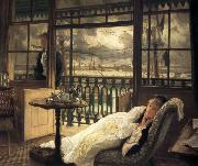 James Tissot A Passing Storm (nn01) oil on canvas